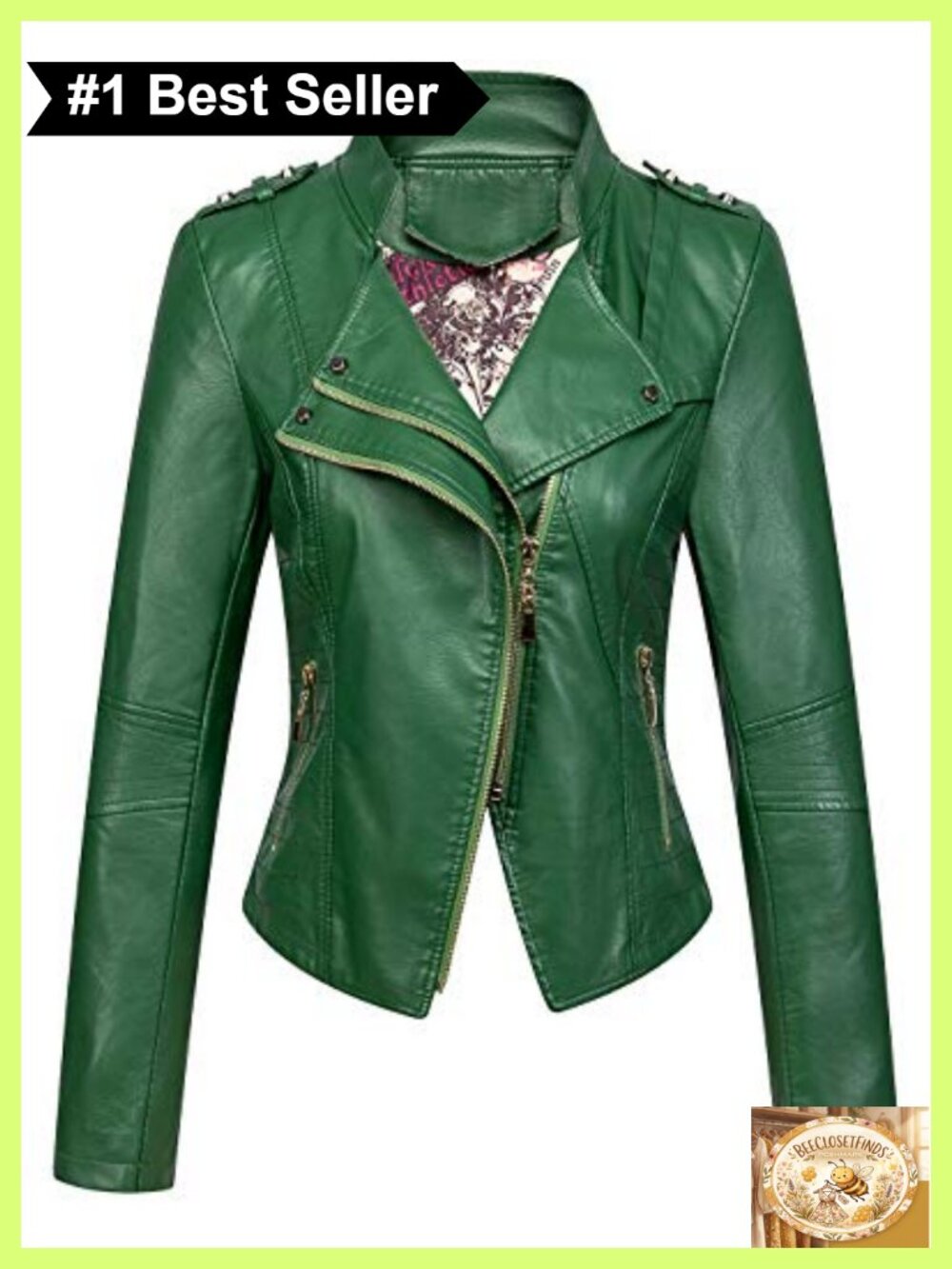 Asymmetric Zip Slim Faux Leather Cropped Moto Jacket